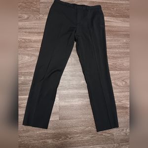 Hugo Boss men's black Hartley slim fit suit trousers 32